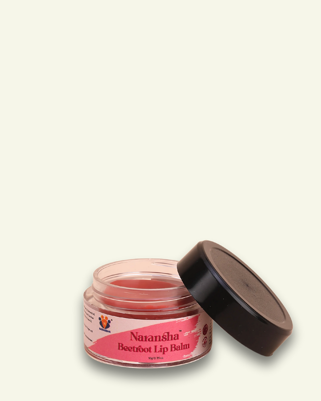 Beetroot Lip Balm with Grapeseed & Almond Oil for Lip Brightening (10 mg)