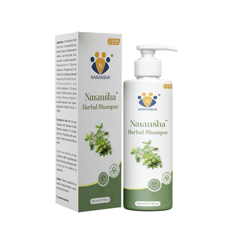 Naransha Herbal Shampoo: Pure Care for Naturally Beautiful Hair