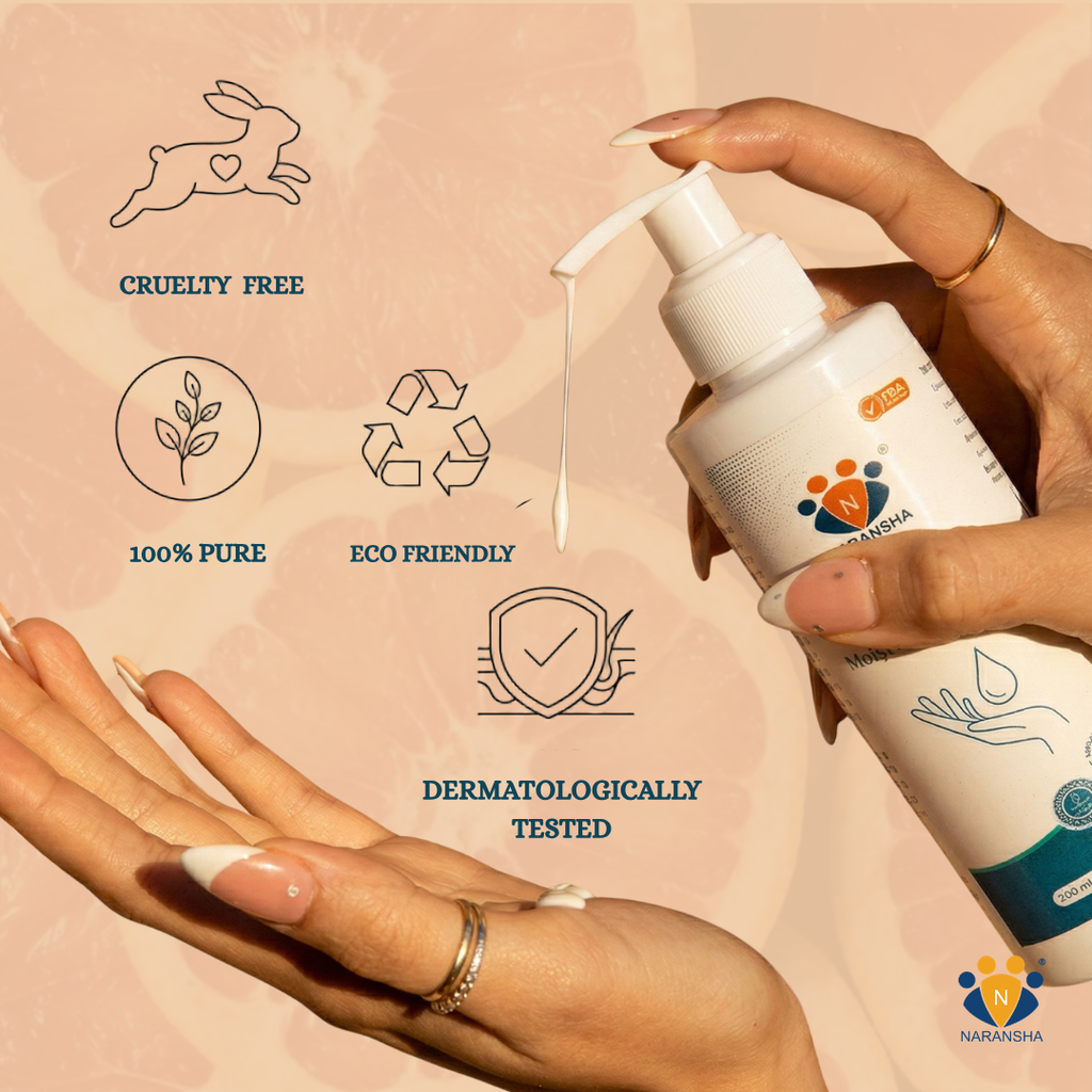 Herbal Body Lotion/ Moisturizer with Niacinamide & Green Tea (200 ml)