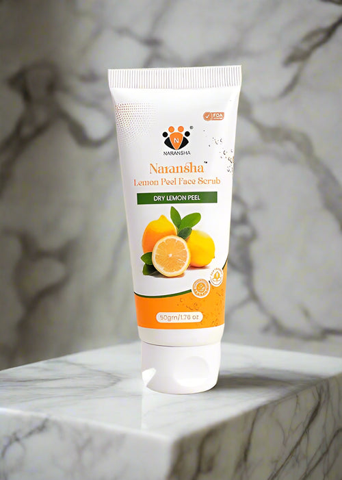 Lemon Butter Face Scrub with Niacinamide & Jojoba Beads (50 ml)