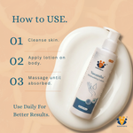 Herbal Body Lotion/ Moisturizer with Niacinamide & Green Tea (200 ml)