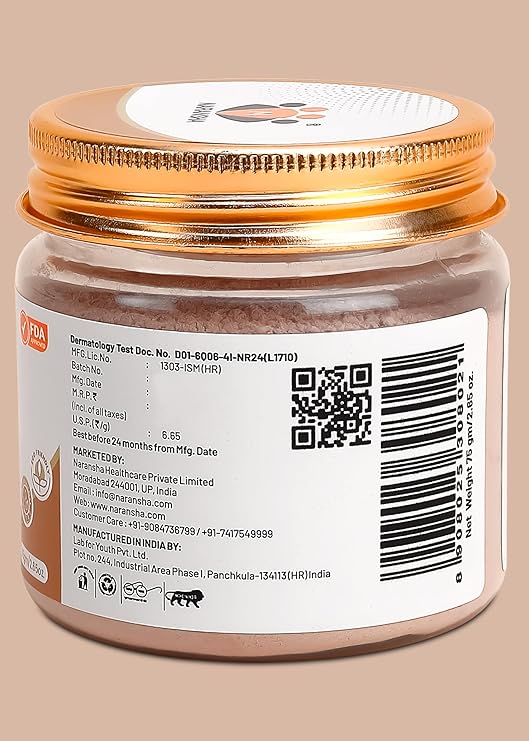 Multani Mitti Clay Face Mask with Rose Petals for Deep Cleansing (75 g)