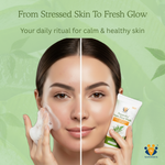 Neem Face Wash with Vitamin E & Hyaluronic Acid for Acne Control (50 ml)