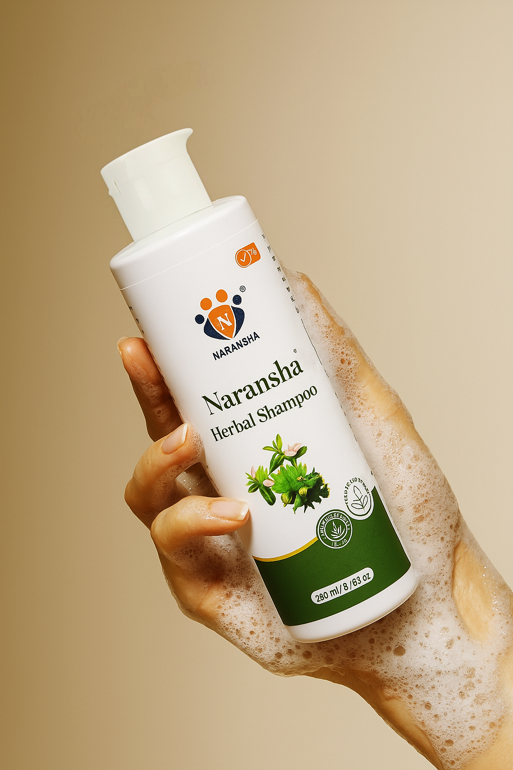 Herbal Hair Strengthening Shampoo with Shikakai & Reetha Extracts (200 ml)