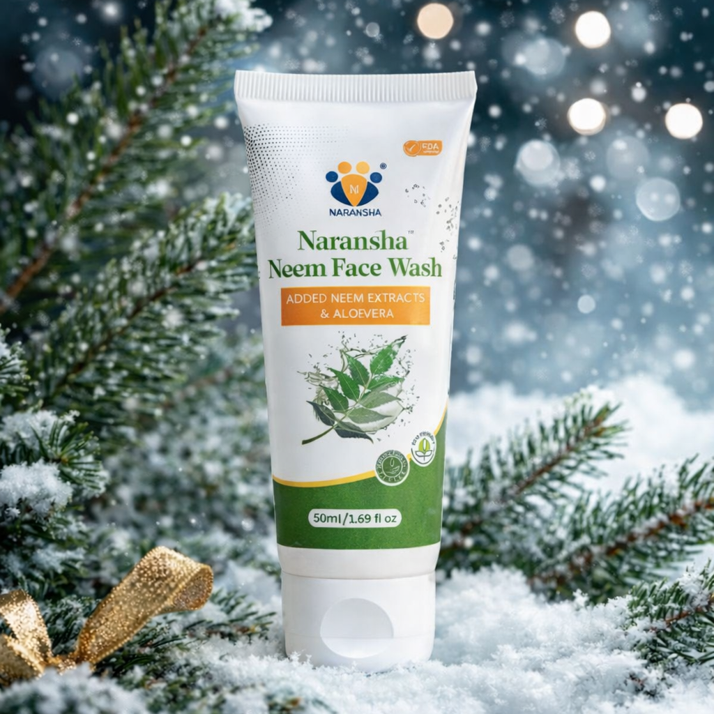 Neem Face Wash with Vitamin E & Hyaluronic Acid for Acne Control (50 ml)