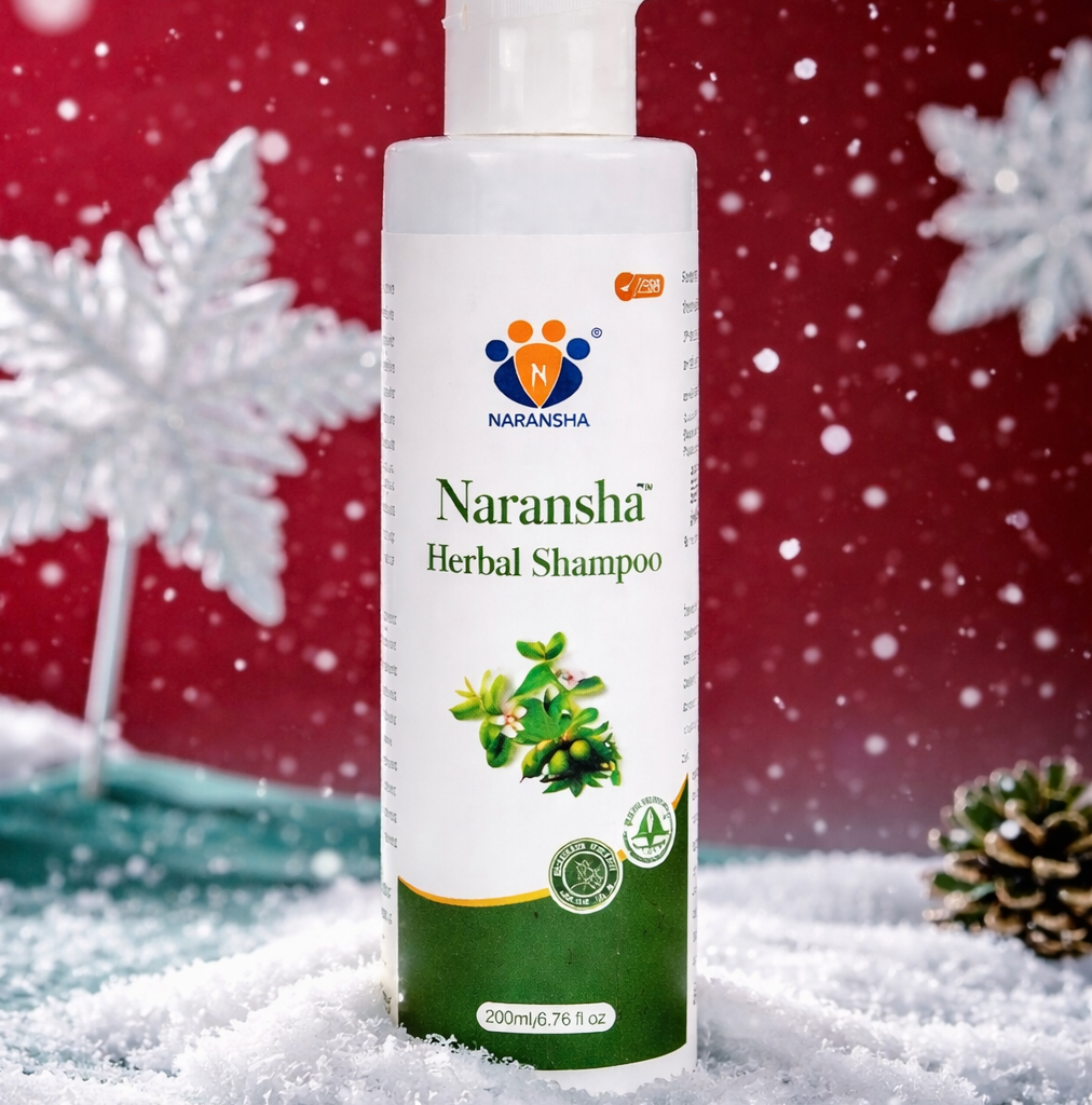 Herbal Shampoo for Hair Growth & Hair Fall Control with Shikakai & Reetha Extracts (200 ml)