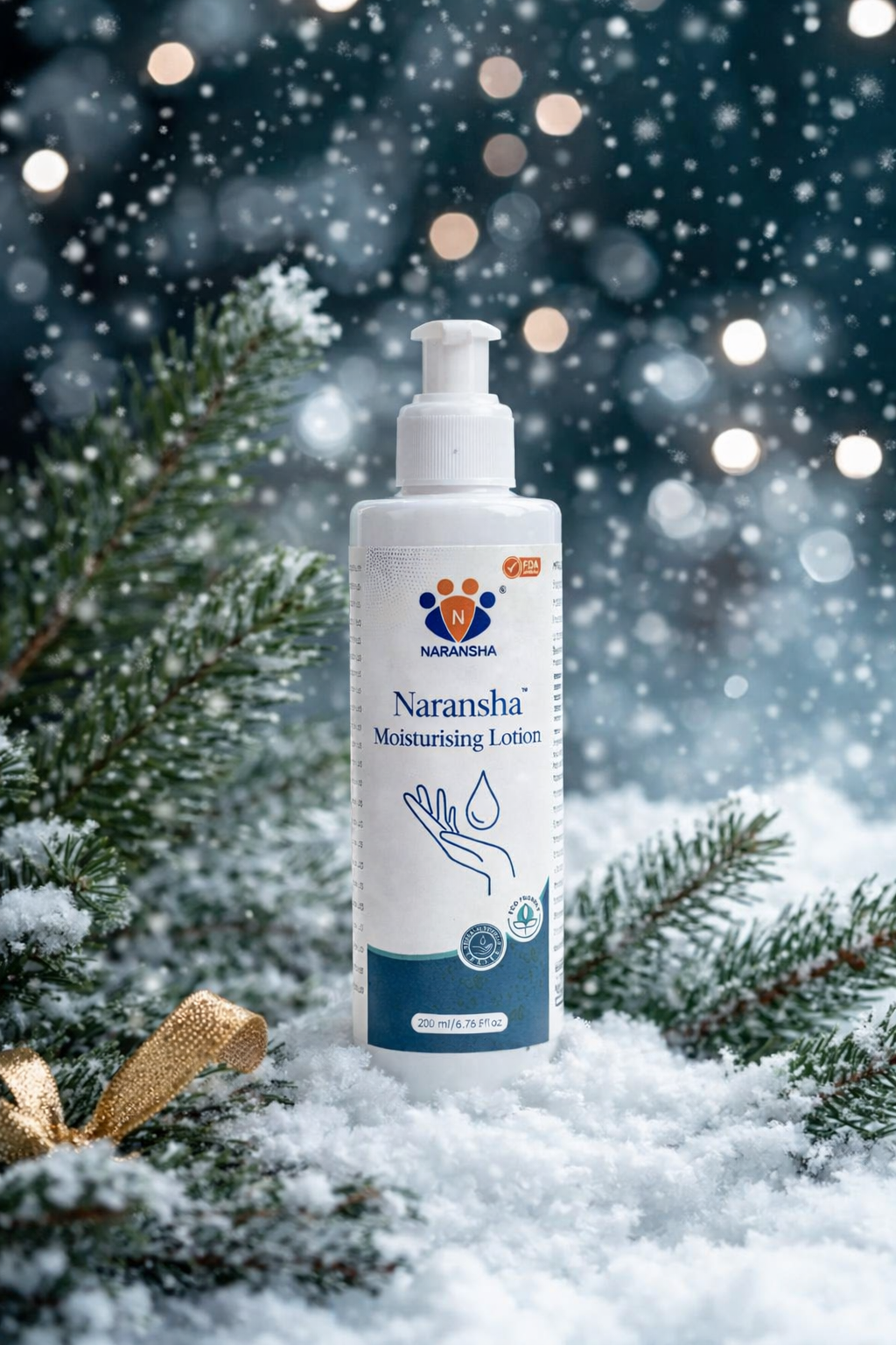 Herbal Body Lotion/ Moisturizer with Niacinamide & Green Tea (200 ml)