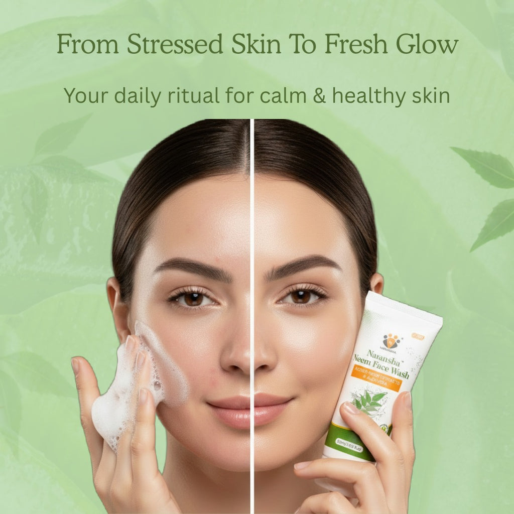 Neem Face Wash with Vitamin E & Hyaluronic Acid for Acne Control (50 ml)
