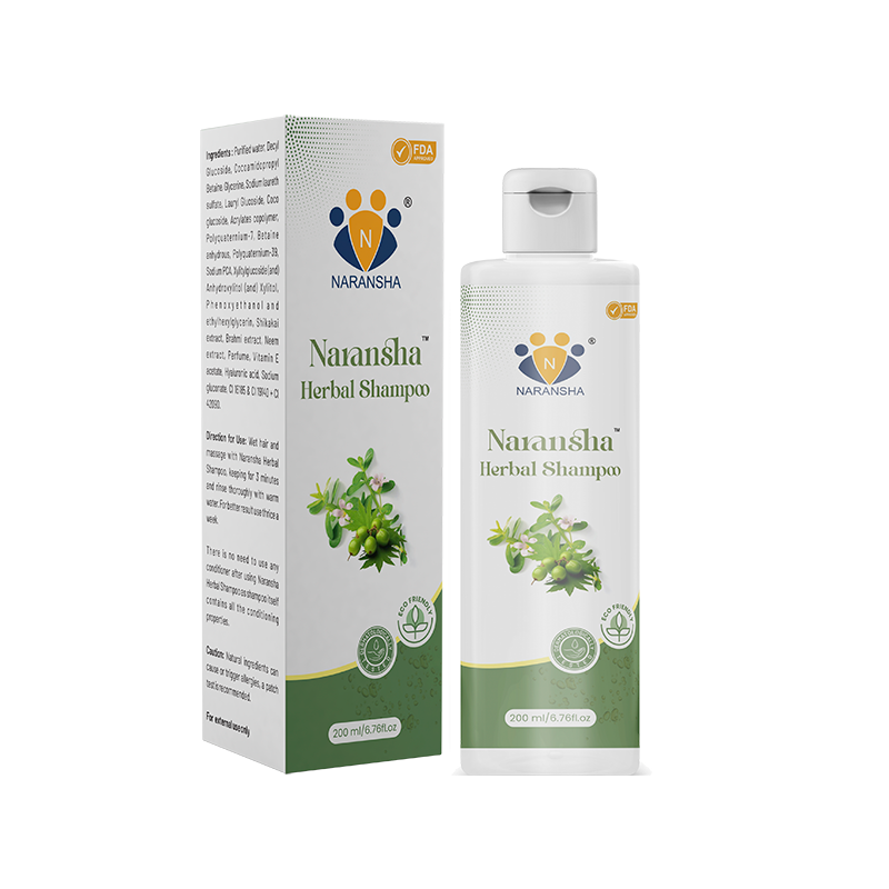 Herbal Hair Oil & Shampoo Combo
