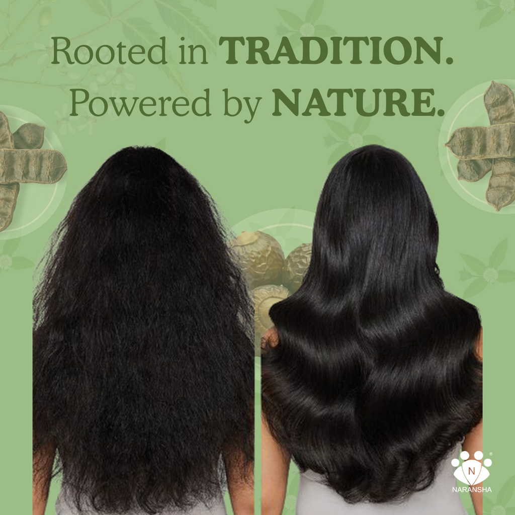Herbal Shampoo for Hair Growth & Hair Fall Control with Shikakai & Reetha Extracts (200 ml)