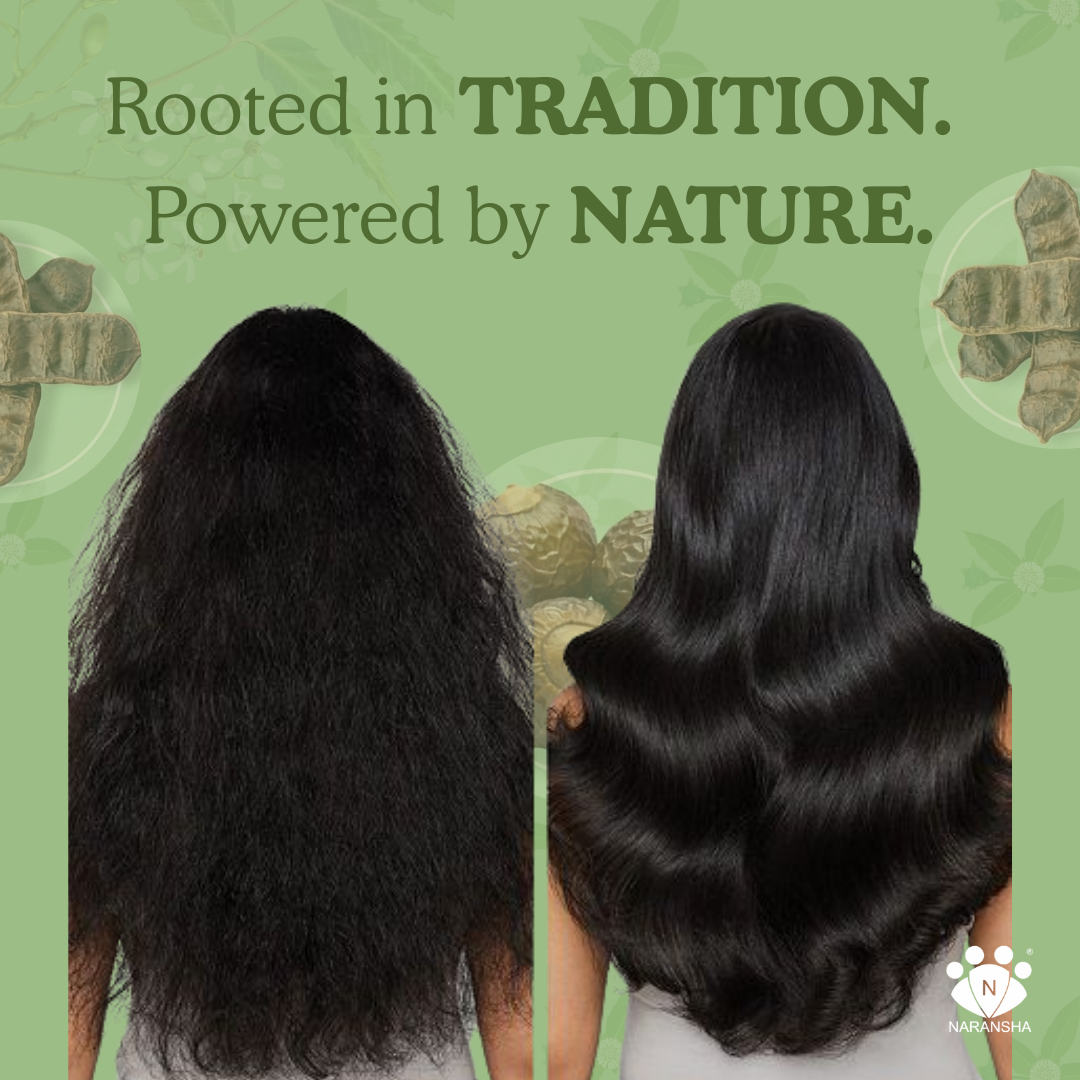 Herbal Shampoo for Hair Growth & Hair Fall Control with Shikakai & Reetha Extracts (200 ml)