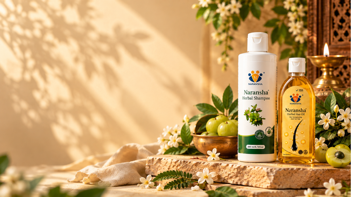 Herbal Haircare Ritual