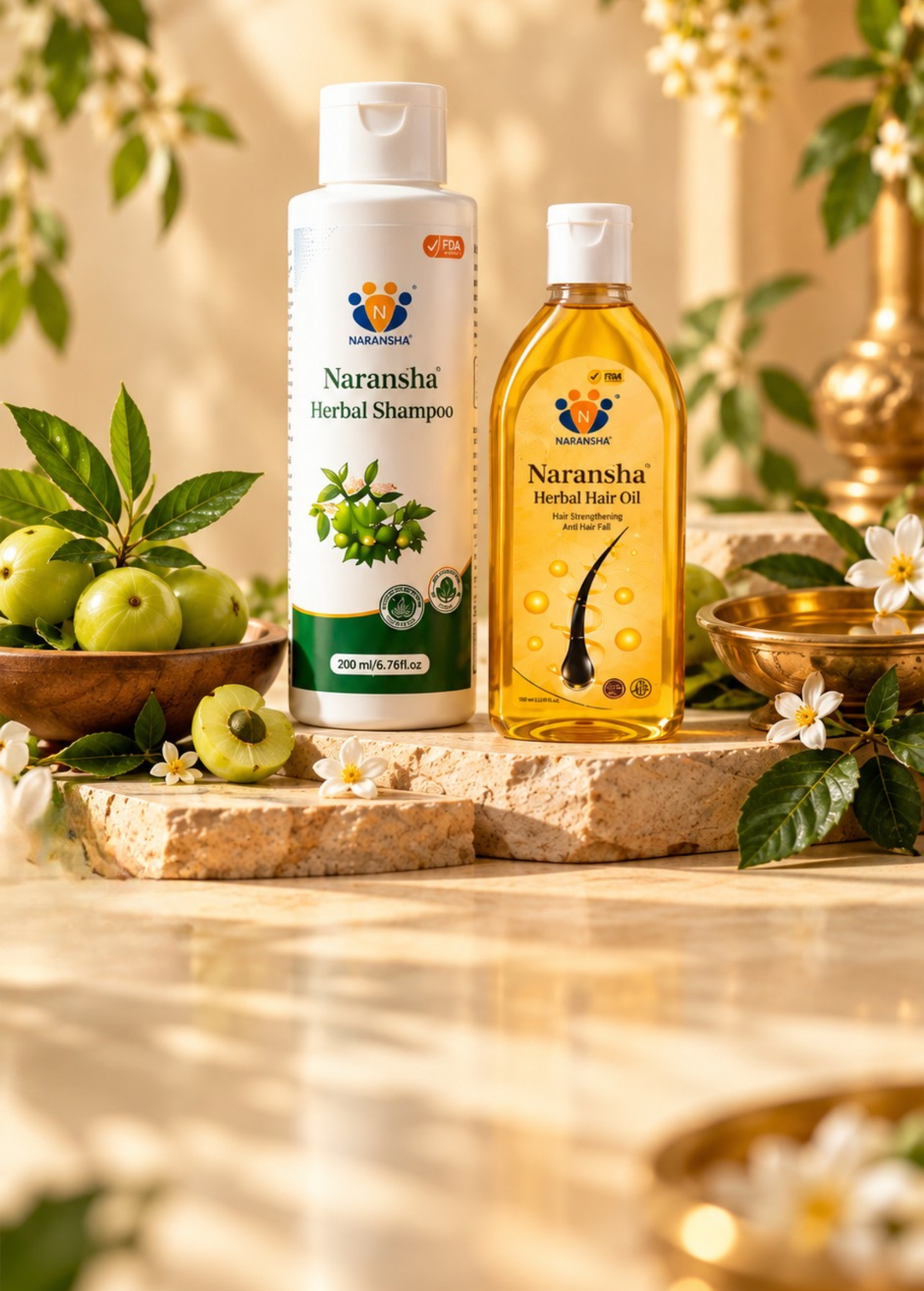 Herbal Haircare Ritual
