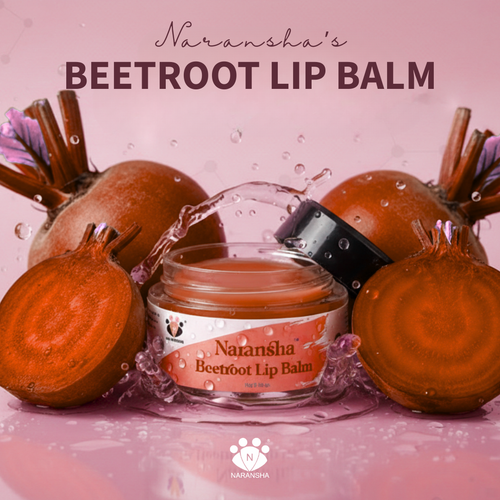 Beetroot Lip Balm for Lip Brightening | Natural & Nourishing (10mg)