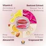 Beetroot Lip Balm for Lip Brightening | Natural & Nourishing (10mg)