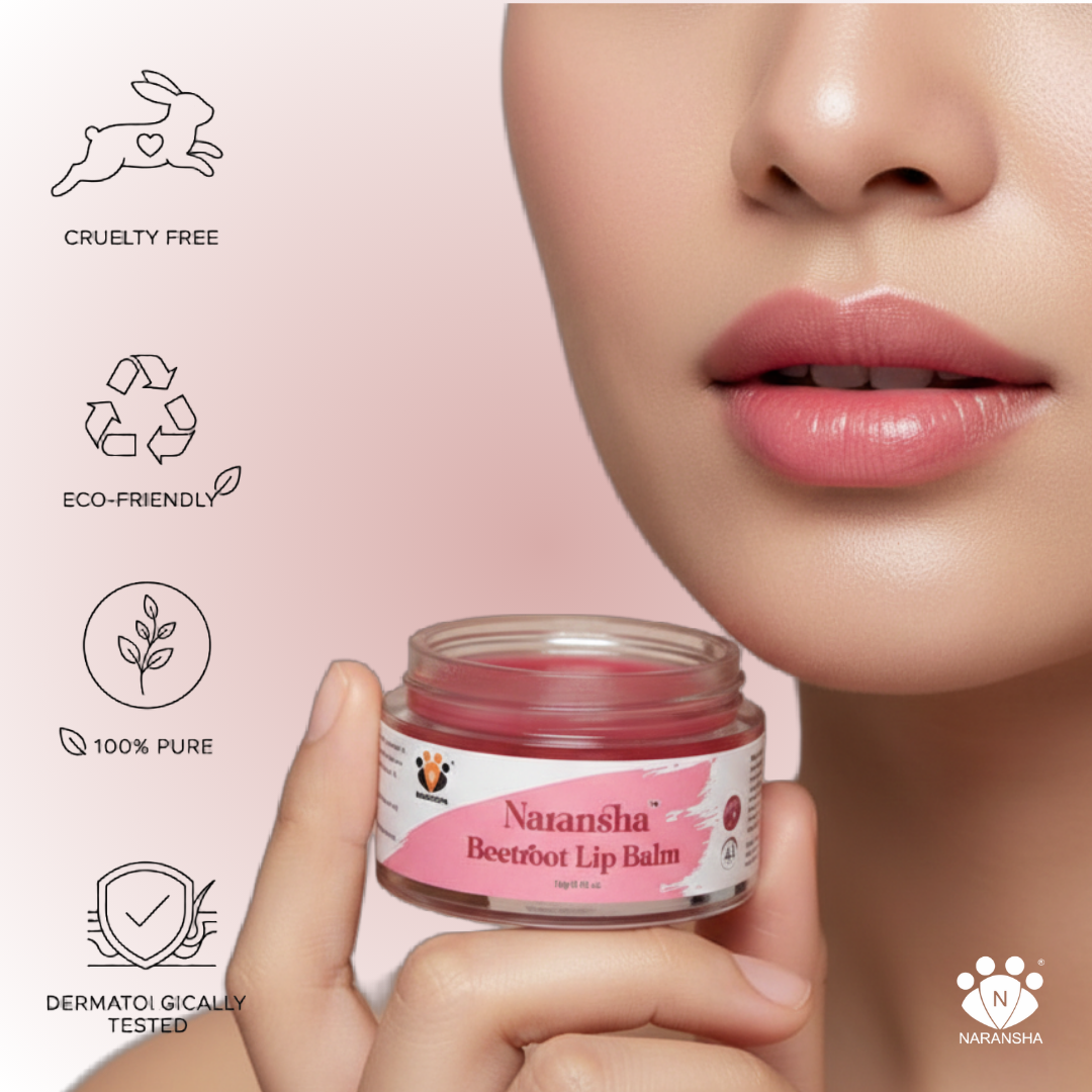 Beetroot Lip Balm for Lip Brightening | Natural & Nourishing (10mg)